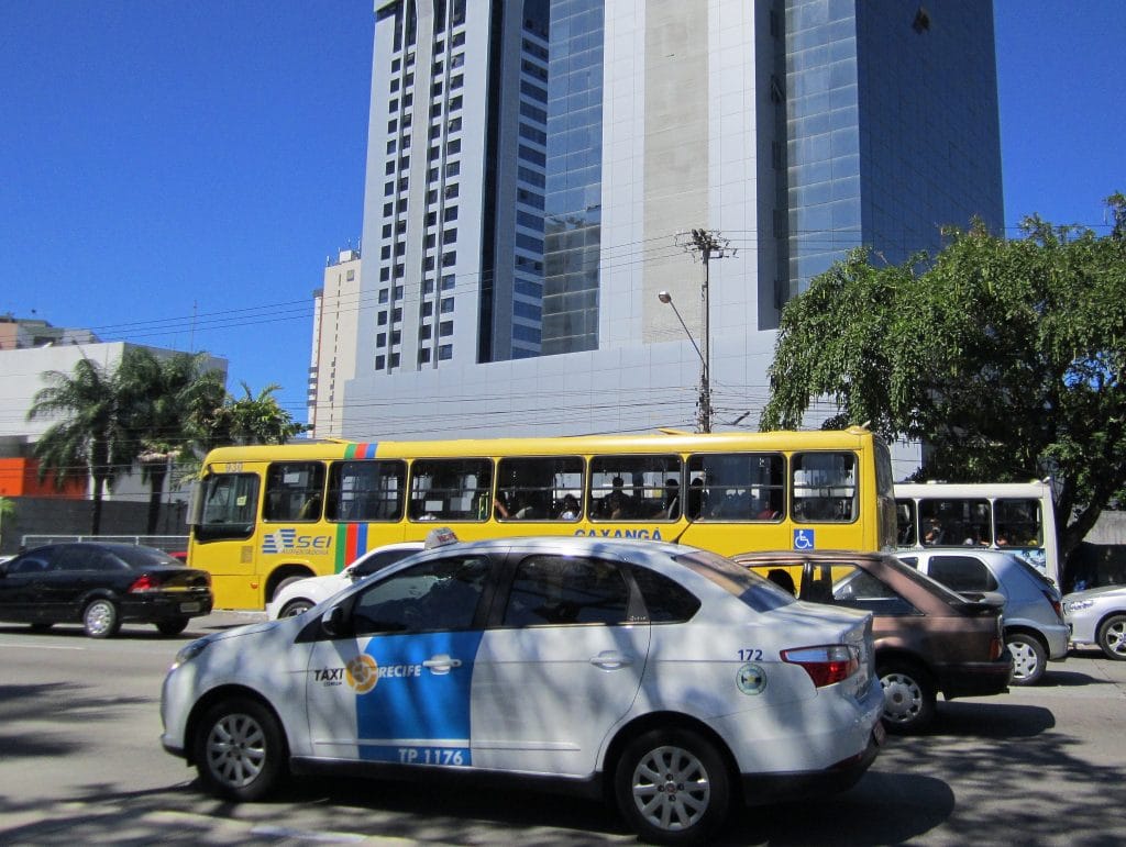 Táxi   Recife Pernambuco Brasil